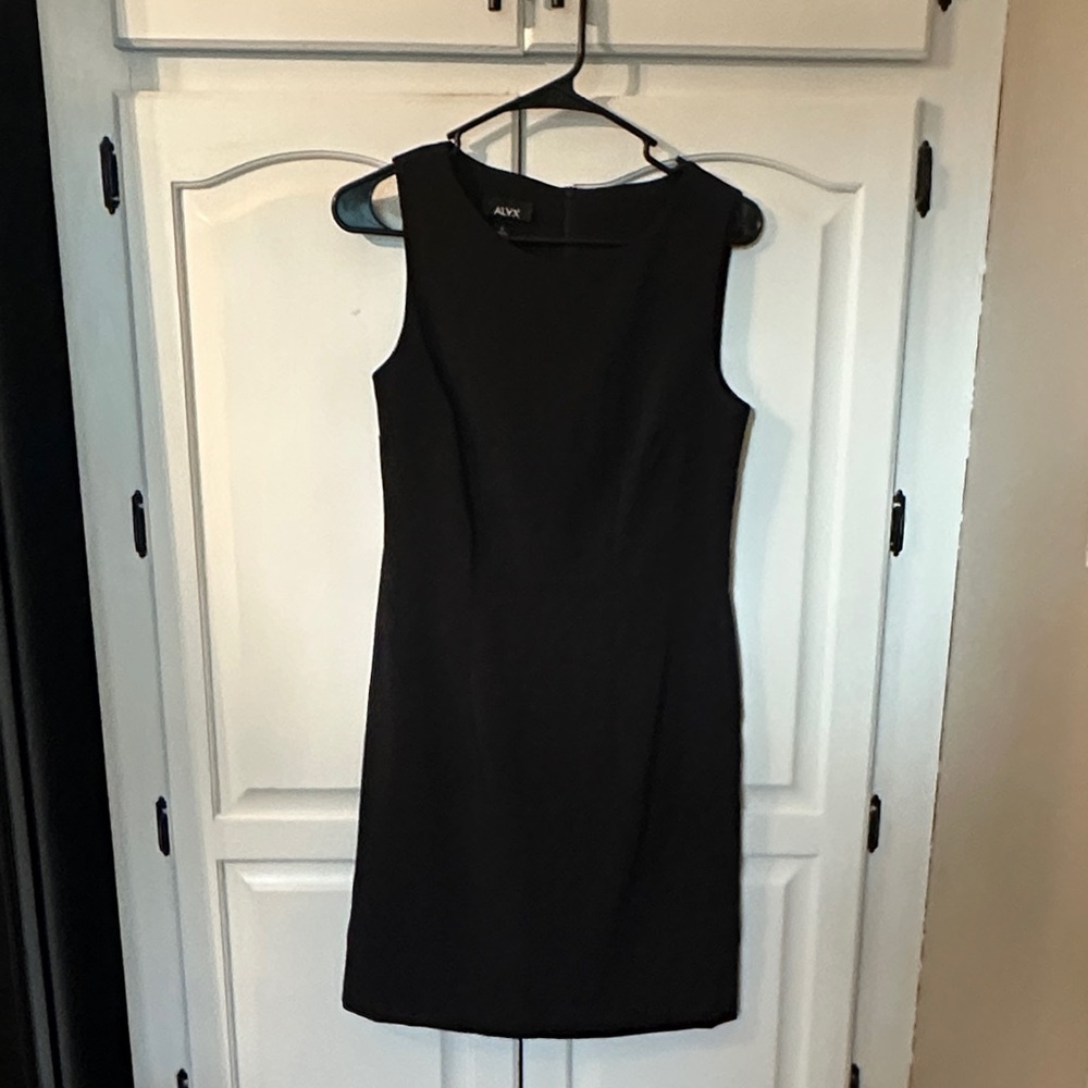 ALYX Size 4 Black Sleeveless Dress Wore One Time